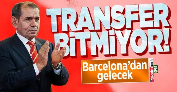 Galatasaray’da transfer bitmiyor! Barcelona’dan gelecek