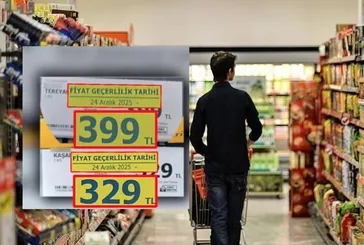 259 liradan 319 liraya yükselttiler! Asgari ücret açıklandı market etiketleri anında değişti