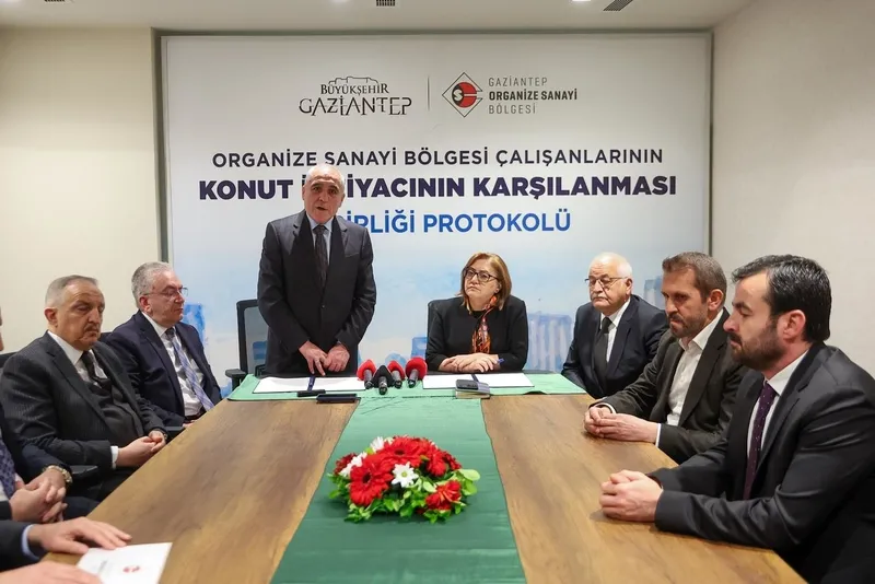 OSB çalışanları için konut müjdesi: Gaziantep Büyükşehir ile OSB arasında iş birliği protokolü imzalandı-3