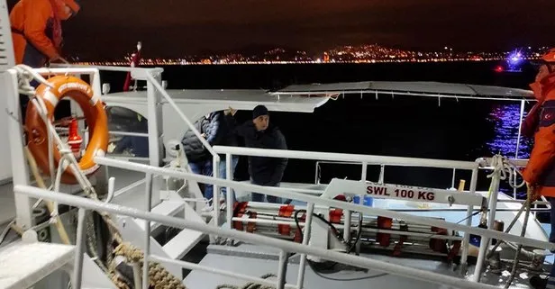 İstanbul’da Heybeliada açıklarında sürüklenen tekne ve içerisindeki 7 kişi kurtarıldı