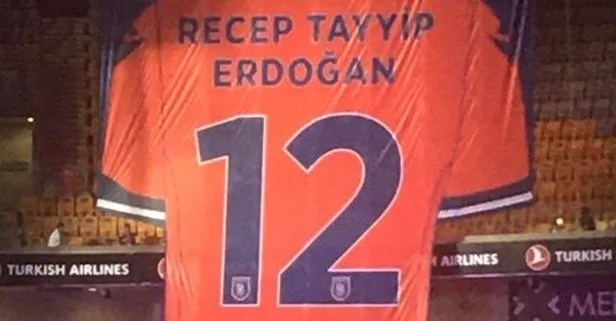 Başakşehir Başkan Erdoğan’ın giydiği 12 numaralı formayı emekliye ayırdı