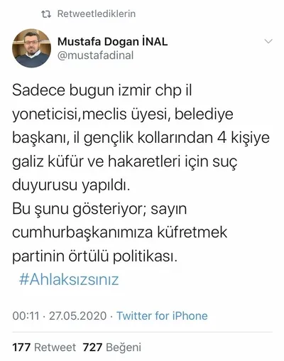 Son dakika: Başkan Erdoğan kendisine küfür ve hakaret eden 4 CHP’li hakkında suç duyurusunda bulundu-1