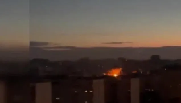 Kiev'de patlama sesleri!