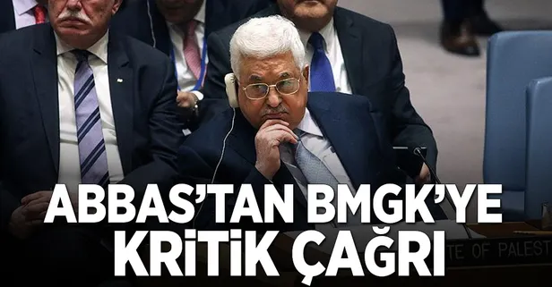 Abbas'tan BMGK'ye çok taraflı mekanizma ve üyelik çağrısı