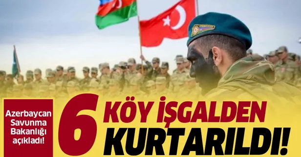 Azerbaycan ordusu bazı köyleri işgalden kurtardı