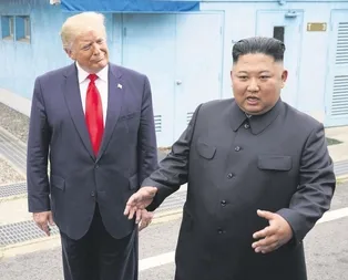 ABD Başkanı Trump, Kim Jong-un ile görüştü