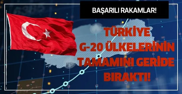 Başarılı rakamlar! Türkiye G-20 ülkelerinin tamamını geride bıraktı