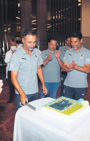 Pereira’ya sürpriz kutlama (Fenerbahçe haberleri)