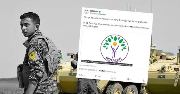 Türkiye "iç cephe" derken DEM 'teröristan' isteyen YPG'nin yanında konumlandı! Talimat Kandil'deki Amerikancı bloktan mı? Skandal bildiri