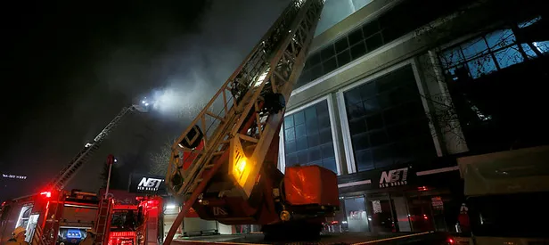 Bahçelievler’de tekstil fabrikasında yangın!