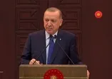 Başkan Erdoğan, koronavirüse karşı Peygamber Efendimizin sözleriyle uyardı