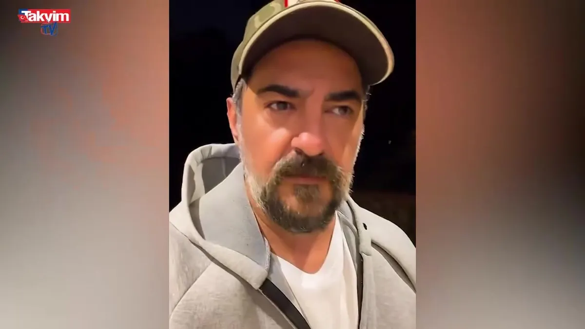 Ünlü oyuncu Celil Nalçakan trafik kazası geçirdi | VİDEO