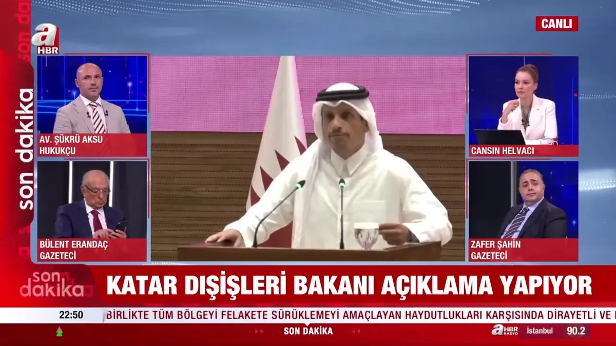 Katar Dışişleri Bakanı Al Sani: ABD saldırıdan 10 dakika sonra haber verdi