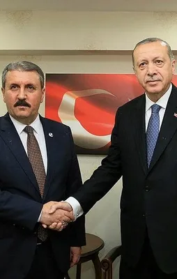 BBP Genel Başkanı Destici'den Erdoğan'a tebrik telefonu
