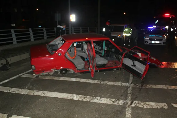 Ordu'da aksiyon filmlerini aratmayan kaza: 1'i ağır 3 yaralı-2