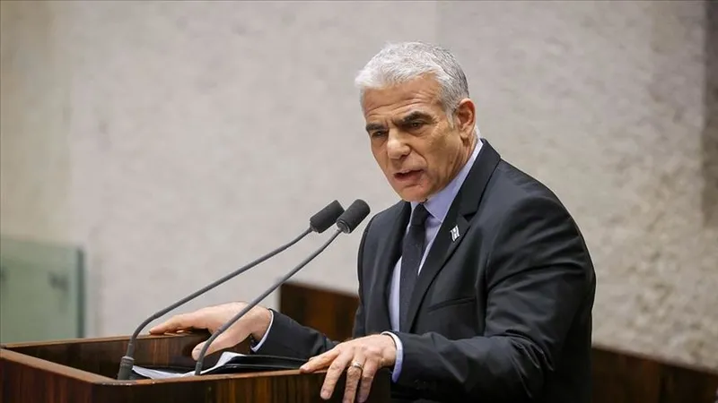ʺGelecek Varʺ lideri Yair Lapid (AA)