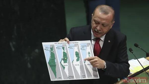 Dünyanın kilitlendiği konuşma öncesi sosyal medya yıkıldı: Filistin’in sesi Erdoğan | PalestinesVoiceErdogan - 20