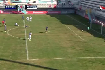 GOL | Bursa Nilüfer FK 2-3 MKE Ankaragücü