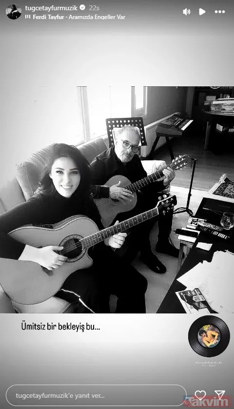 İşte o paylaşım...