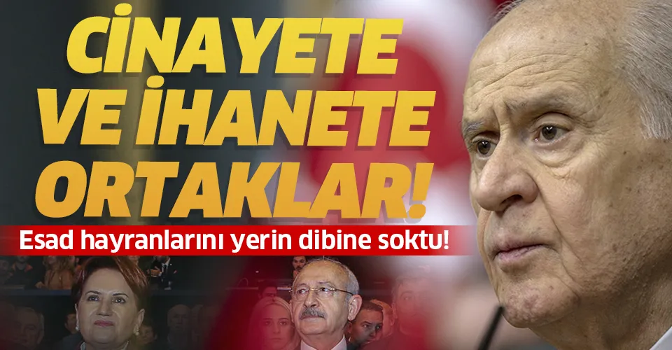 MHP lideri Devlet Bahçeli'den Esad hayranlarına çok sert tepki