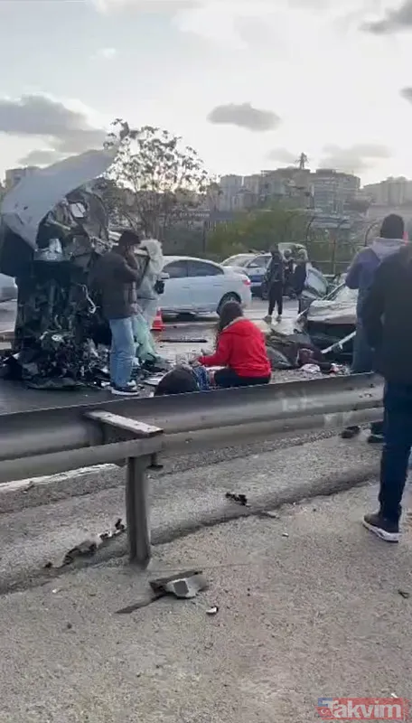 Sarıyer'de feci kaza! Takla atan araç karşı şeride geçti: 2 kişi öldü | Görüntüler ortaya çıktı - 4