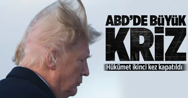 ABD'de yeni hükümet krizi