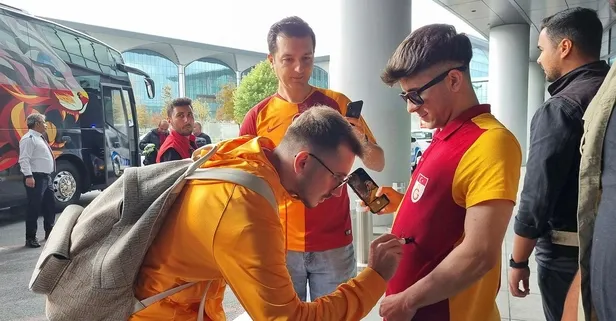 Galatasaray İngiltere'ye gitti