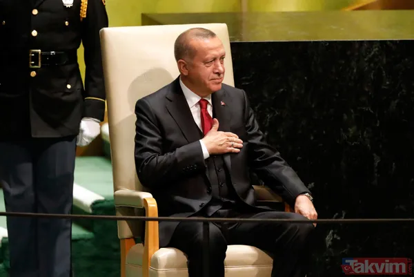 Başkan Recep Tayyip Erdoğan'dan 74.BM Genel Kurulu'nda önemli açıklamalar! İşte kare kare o tarihi anlar... - 7