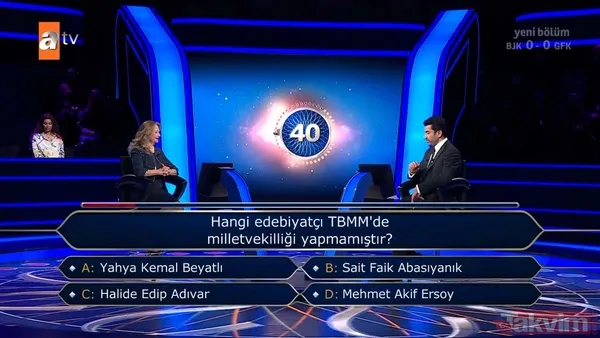 Kenan İmirzalıoğlu Kim Milyoner Olmak İster'de sordu: Dikkat çeken Cumhuriyet ve Atatürk sorusu - 28