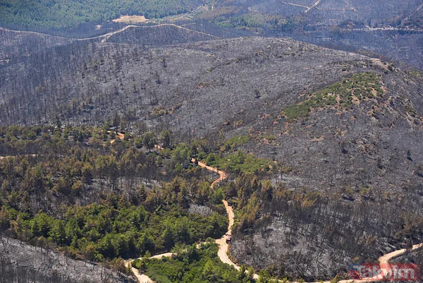Bir izmaritin bedeli 50 hektarlık alan oldu! İşte İzmir'deki yangın faciasının çıkış anı - 9