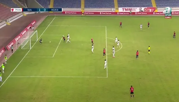 GOL | İçel İdman Yurdu 1-0 Düzcespor