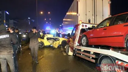SON DAKİKA: İstanbul’da feci kaza! Otomobilden fırladı tır ve çekici arasında sıkışarak can verdi