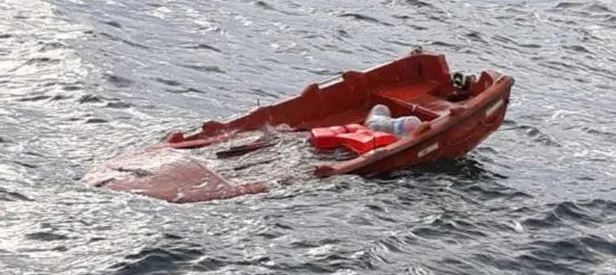 Şile açıklarında batan gemiden kötü haber