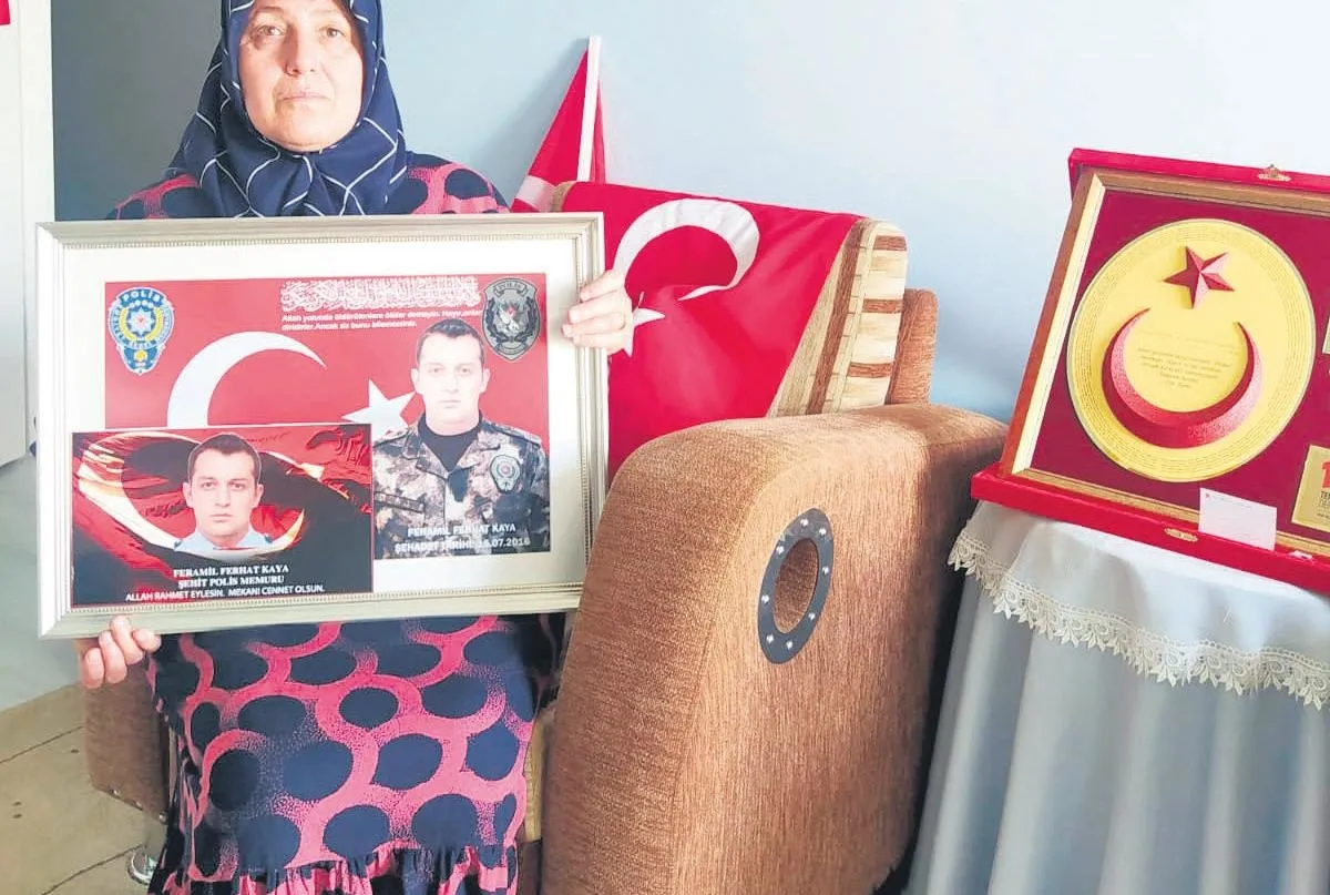 Oğlumu öperek şehadete gönderdim