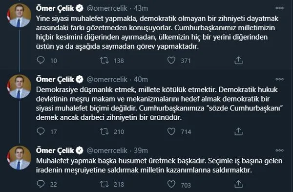 SON DAKİKA: AK Parti'den CHP'li Kılıçdaroğlu'nun "sözde Cumhurbaşkanı" ifadesine sert tepki-3