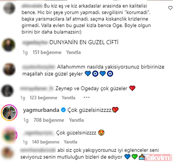 Nisa Bölükbaşı’nın nişan fotoğraflarının ardından... Survivor şampiyonu Ogeday Girişken’den dikkat çeken paylaşımı! “Evlen bu kızla” - 9