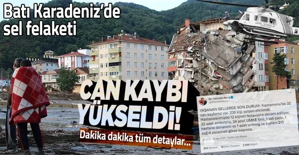 Sel felaketinde can kaybı 40’a yükseldi