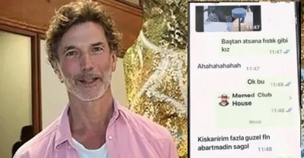 Menderes Utku'nun WhatsApp mesajları ortaya çıktı: "Baştan atsana fıstık gibi kız"