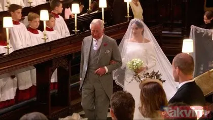 İşte Prens Harry ve Meghan Markle’nin düğününden kareler