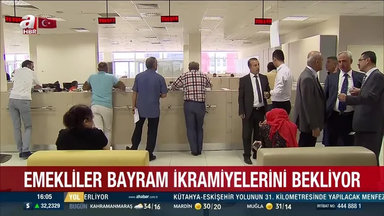 Emekliye bayram ikramiyesi zamanı!
