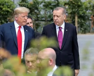 ABD Başkanı Trumptan Başkan Erdoğan açıklaması: Sabırsızlıkla bekliyorum