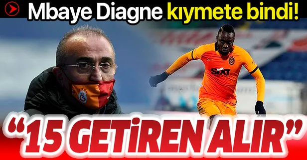 Galatasaray 2. Başkanı Abdurrahim Albayrak açıkladı: Mbaye Diagne 15 milyon euro