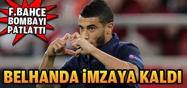 Belhanda imzaya kaldı