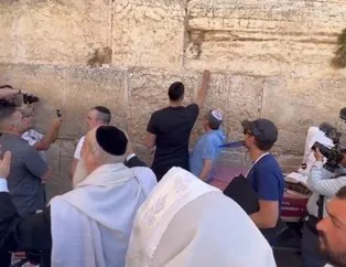 Enes Kanter Yahudilerle birlikte ağlama duvarında