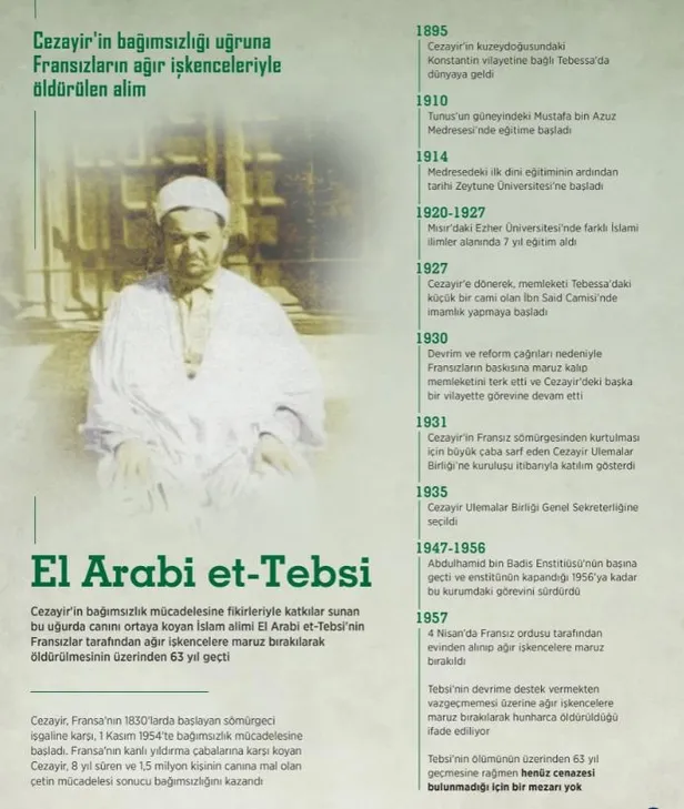 Cezayir ile Fransa arasındaki tarihi dosyalar yeniden açılıyor: Direnişçilerin resimlerini banknotlara bastılar-7