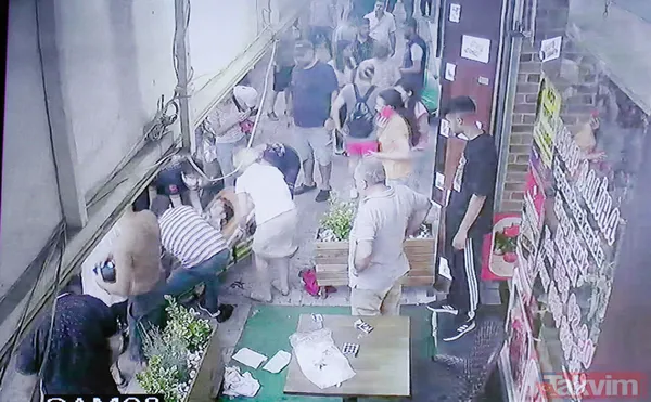 İstanbul'da dehşet anları! Arkadaşının boğazından bıçakladığı gence ilk yardımı kadın kasap yaptı - 5