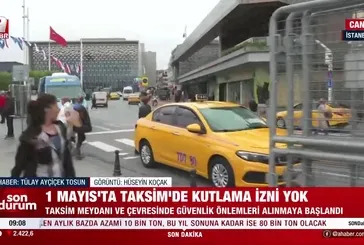 İstanbul'da 1 Mayıs önlemleri
