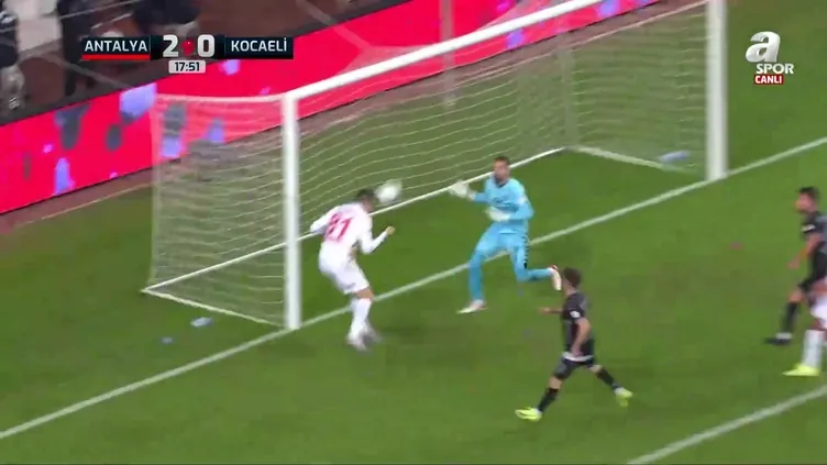 GOL | Antalyaspor 2 - 0 Kocaelispor