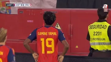 İspanya 1-0 Hırvatistan GOL: L.Yamal