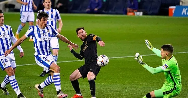 Barcelona, Real Sociedad’ı deplasmanda 6-1 yendi! Lionel Messi en fazla oynayan futbolcu oldu